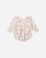 Wendy Romper || Red Bows by Quincy Mae