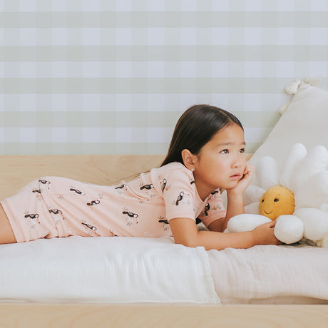 Toucan Print on Papaya Summer Sleep Set by Petit Lem