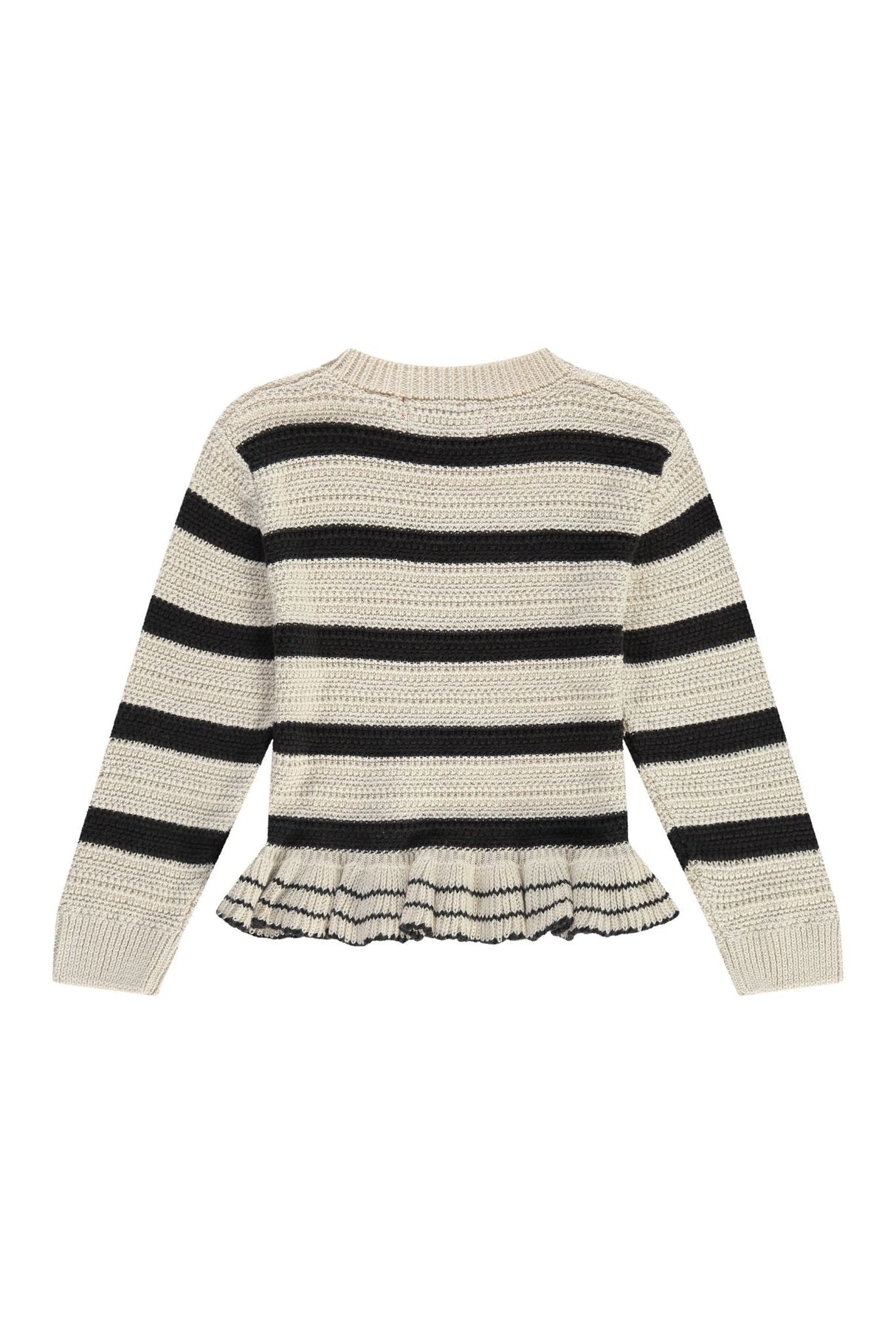Girl's Stripe Pullover Sweater by Stains and Stories