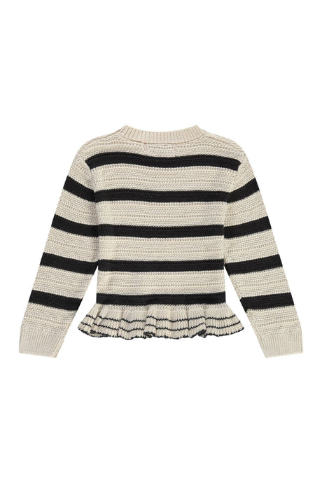 Girl's Stripe Pullover Sweater by Stains and Stories