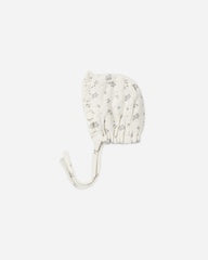 Woven Ruffle Bonnet || Winter Berry by Quincy Mae