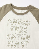 Raglan Short Sleeve Tee || Adventure Enthusiast by Rylee + Cru