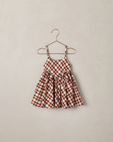 Betsy Dress || Holiday Tartan by Noralee