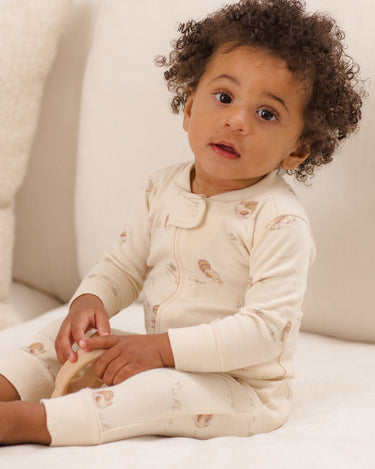 Zip Long Sleeve Sleeper || Turkey by Quincy Mae