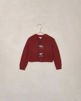 Bow Cardigan || Ruby by Noralee
