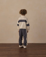 Panel Stripe Half Zip Outdoor Club by Rylee + Cru