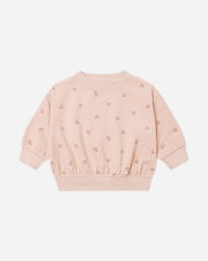 Relaxed Sweatshirt || Hearts by Quincy Mae