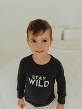 Raglan Sweatshirt in Stay Wild by babysprouts