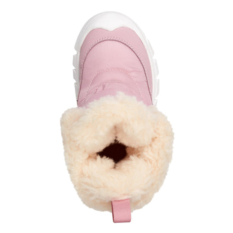 Little Kids Igloo Lug Sole Insulated Waterproof Snow Boots- Light Pink by Hunter Boots
