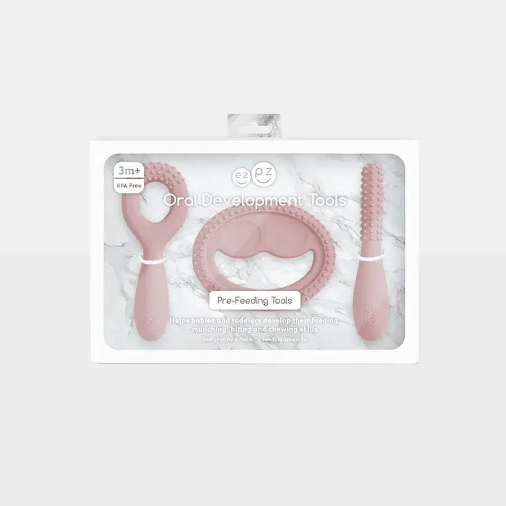 Oral Development Tools in Blush by ezpz