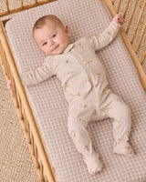 Zip Long Sleeve Sleeper Footie || Fox Land by Quincy Mae