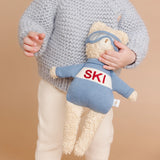 Benjamin Bear Ski Plushie | Baby Kids Toy Animal Fall Winter by The Blueberry Hill
