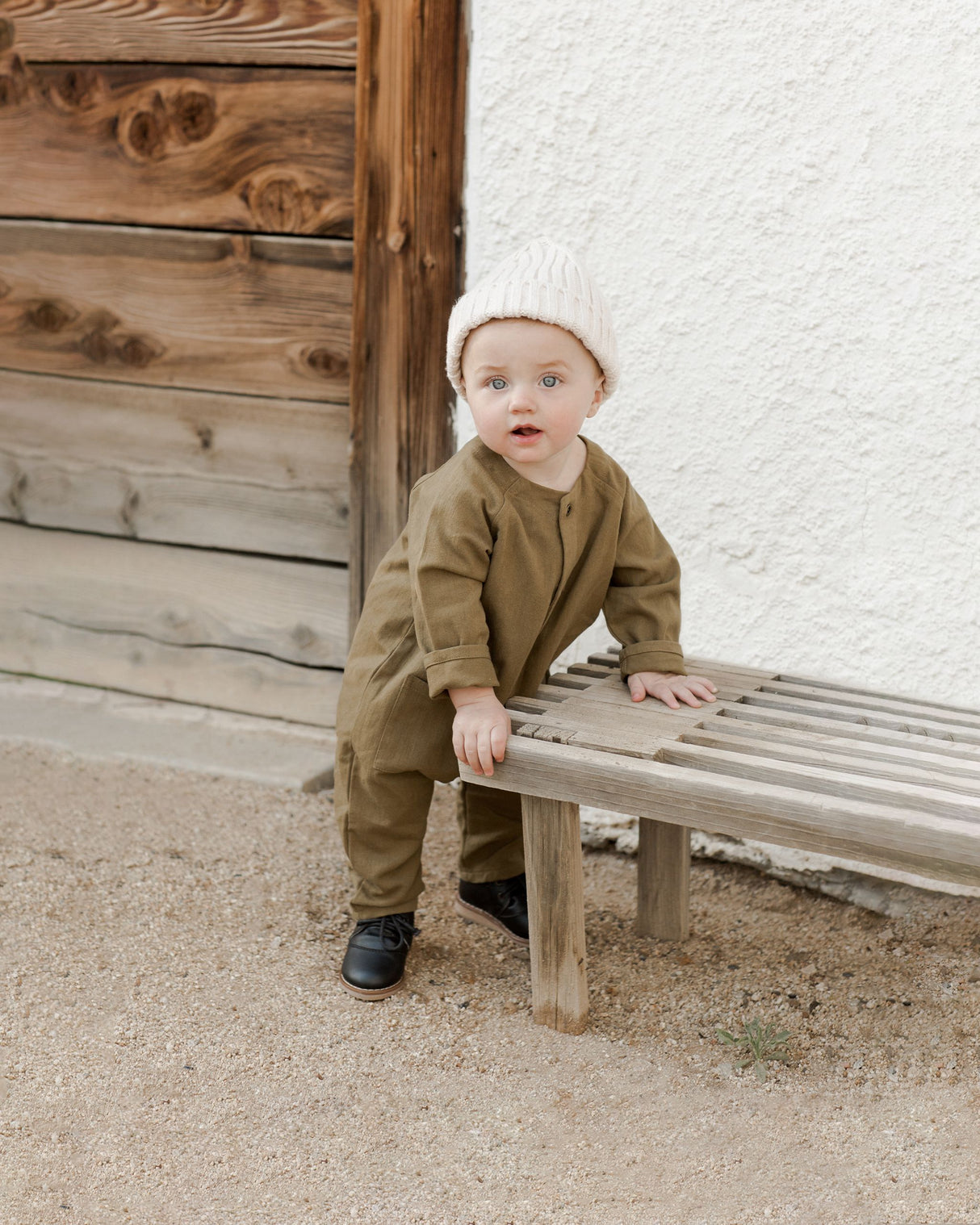 roman romper || moss by Rylee + Cru