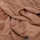 Stretch Knit Swaddle Blanket - Terracotta by Little Unicorn
