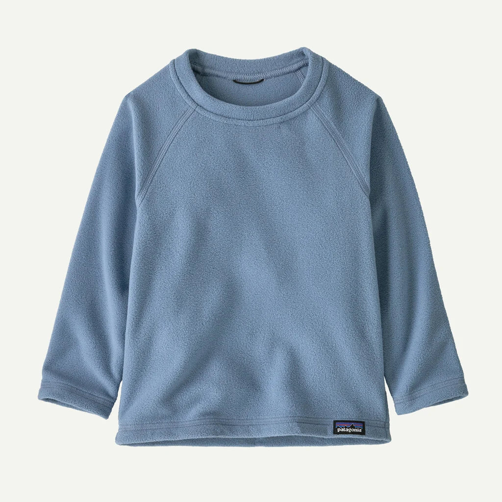 Baby Micro D® Fleece Crew Pullover- Barnacle Blue by Patagonia
