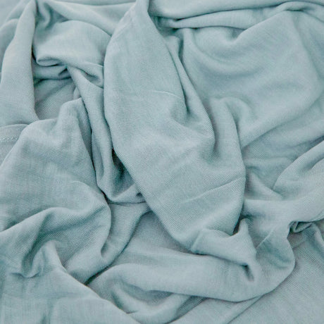 Stretch Knit Swaddle Blanket - Harbor by Little Unicorn