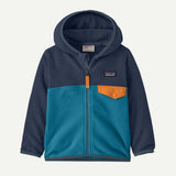 Baby Micro D® Snap-T® Fleece Jacket- Glacial Blue by Patagonia