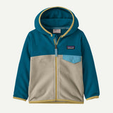 Baby Micro D® Snap-T® Fleece Jacket- Weathered Stone by Patagonia