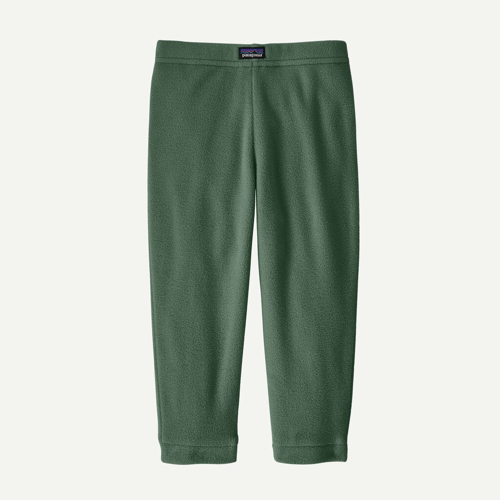Baby Micro D® Fleece Bottoms- Canopy Green by Patagonia