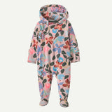 Infant Micro D® Fleece Bunting- Hopes and Blooms: Fuzzy Mauve by Patagonia