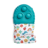 Itzy Mitt Pop™ Sensory Teething Mitten- Teal by Itzy Ritzy