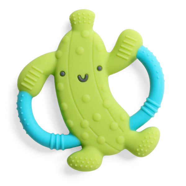 Chew Crew™ Silicone Handle Teether- Parker the Pickle by Itzy Ritzy
