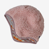 Baby Reversible Beanie - Diamond Stripe: Stormy Mauve by Patagonia
