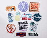 Snow Sticker Set by Binky Bro