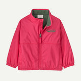 Baby Lined Windbreaker Jacket- '95 Oval Logo: Punchy Pink by Patagonia