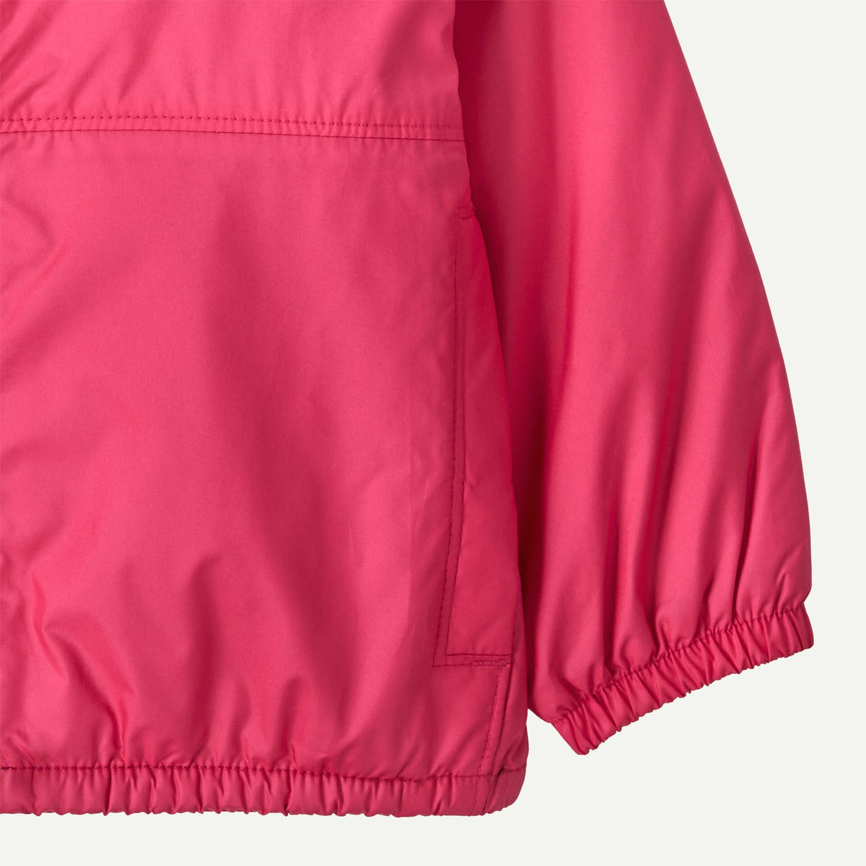Baby Lined Windbreaker Jacket- '95 Oval Logo: Punchy Pink by Patagonia