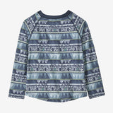 Baby Capilene® Midweight Henley - Home: Dolomite Blue by Patagonia