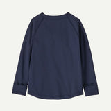 Baby Capilene® Midweight Crew- Fitz Roy Foliage: New Navy by Patagonia