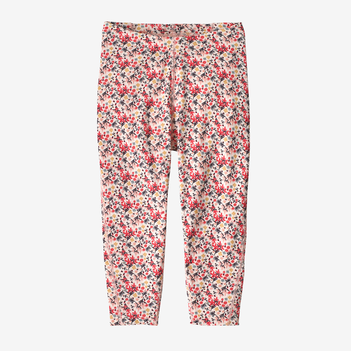 Baby Capilene® Midweight Bottoms - Little Isla: Mallow Pink by Patagonia