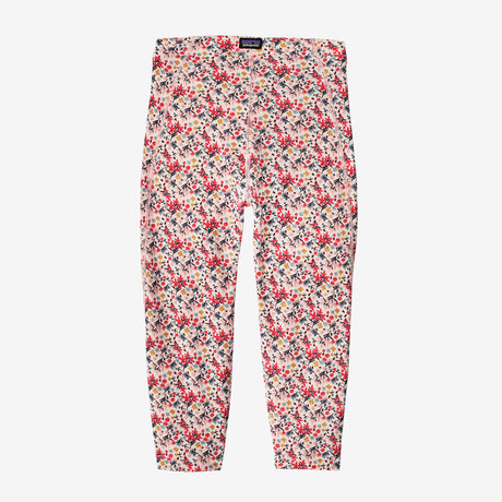 Baby Capilene® Midweight Bottoms - Little Isla: Mallow Pink by Patagonia