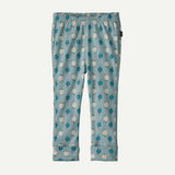 Baby Capilene® Midweight Bottoms- Snow Ditsy: Virtually Blue by Patagonia