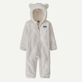 Baby Furry Friends Fleece Bunting- Birch White by Patagonia
