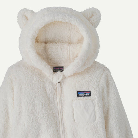 Baby Furry Friends Fleece Bunting- Birch White by Patagonia
