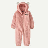 Baby Furry Friends Fleece Bunting- Mallow Pink by Patagonia