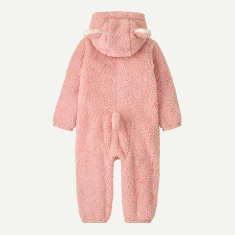 Baby Furry Friends Fleece Bunting- Mallow Pink by Patagonia