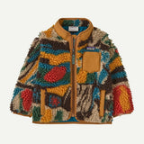 Baby Retro-X® Fleece Jacket- Let's Chat More: Den Brown by Patagonia