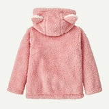 Baby Furry Friends Fleece Hoody- Mallow Pink by Patagonia