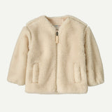 Baby Happy Mesa Fleece Cardigan- Natural by Patagonia
