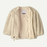 Baby Happy Mesa Fleece Cardigan- Natural by Patagonia