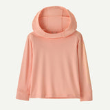 Baby Cap SW Hoody- Fitz Script: Sunlit Pink by Patagonia