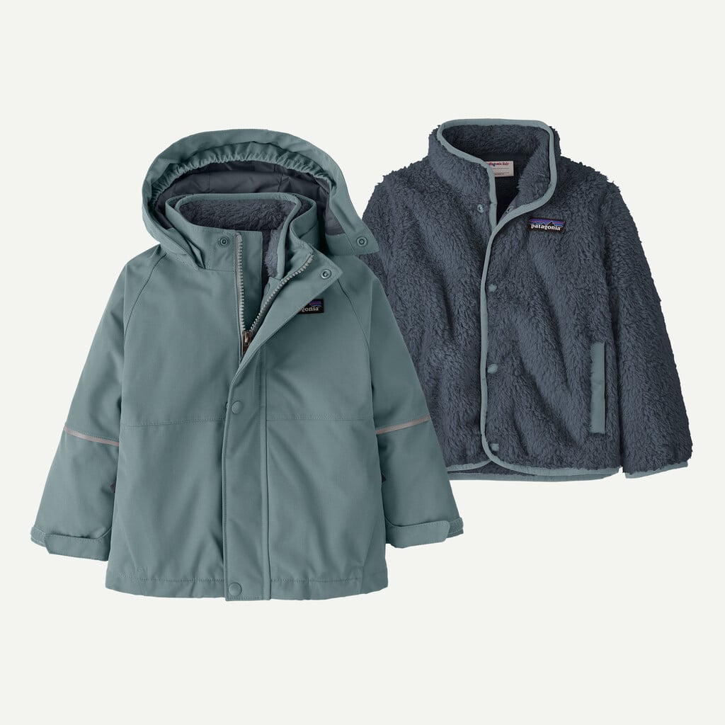 Baby All Seasons 3-in-1 Jacket- Blue Sage by Patagonia
