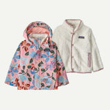 Baby All Seasons 3-in-1 Jacket- Hopes and Blooms: Fuzzy Mauve by Patagonia