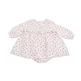 Ruffle L/S Bubble w/ Skirt- Carrie Floral by Angel Dear