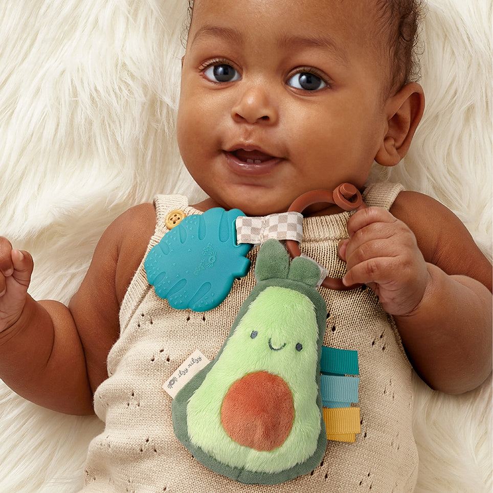 Itzy Pal™ Plush + Teether - Avocado by Itzy Ritzy
