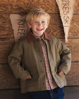 Collared Long Sleeve Shirt || Brick Check by Rylee + Cru