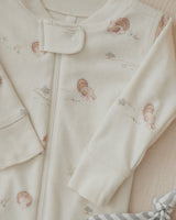 Zip Long Sleeve Sleeper || Turkey by Quincy Mae